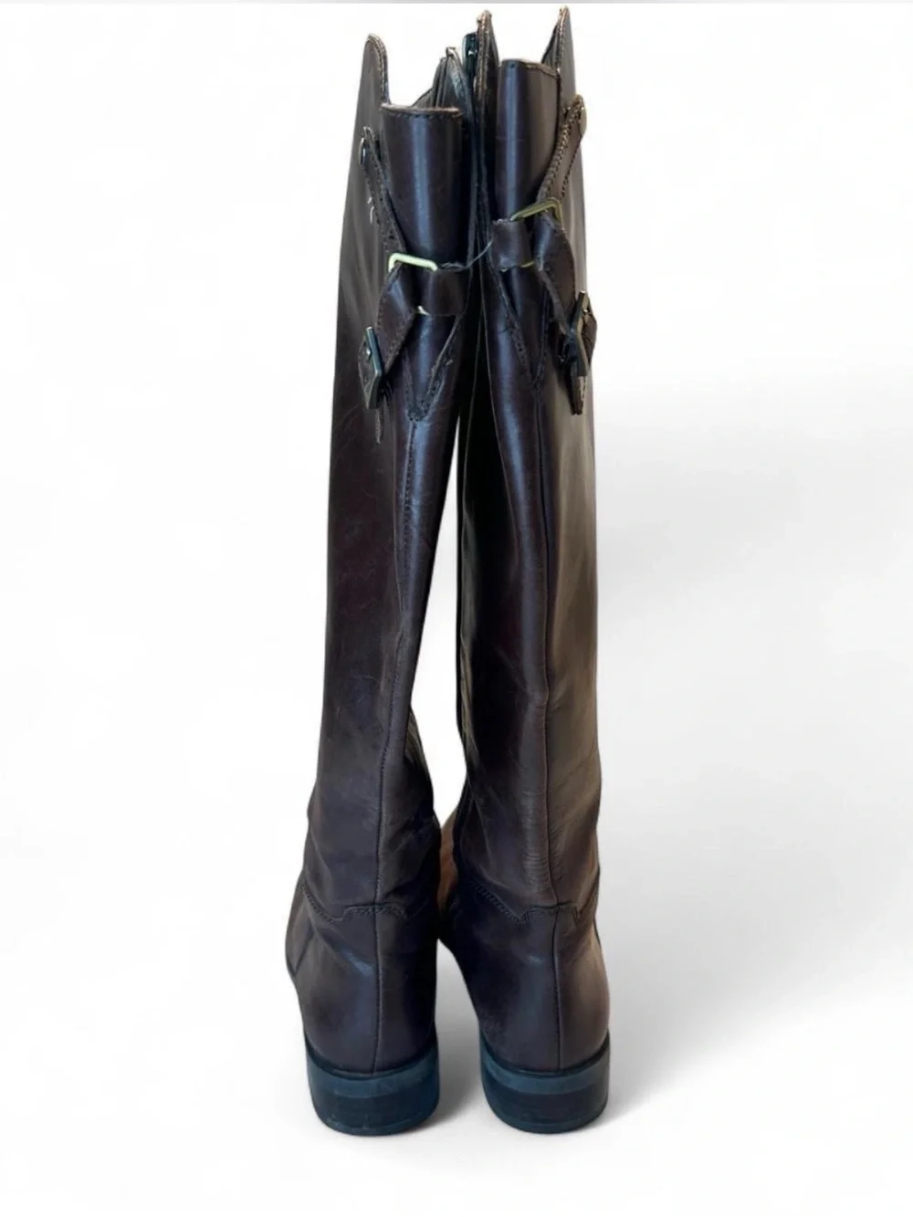 Vince Camuto Tall Leather Knee-High Boots - Dark Brown